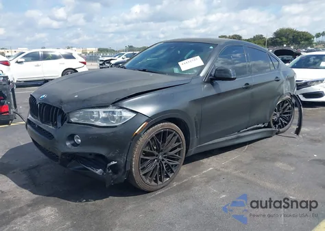 2016 BMW X6 xDrive35I z USA, uszkodzony, nr VIN 5UXKU2C53G0N84175